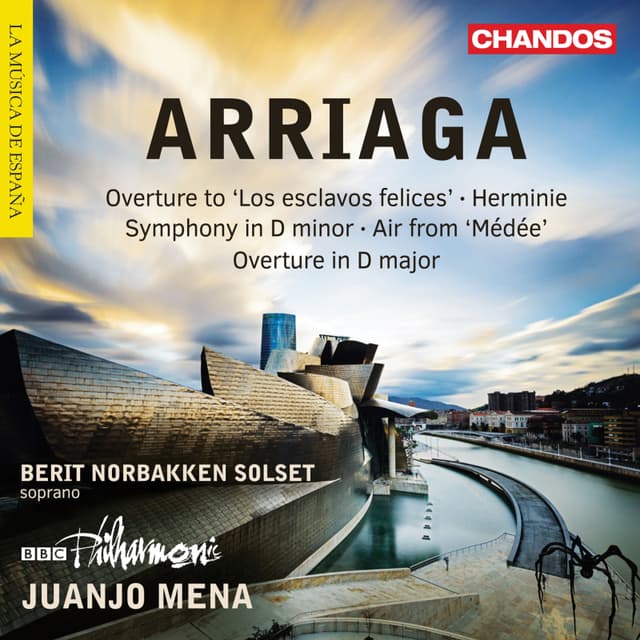Album cover art for Arriaga: Overtures, Herminie & Other Works