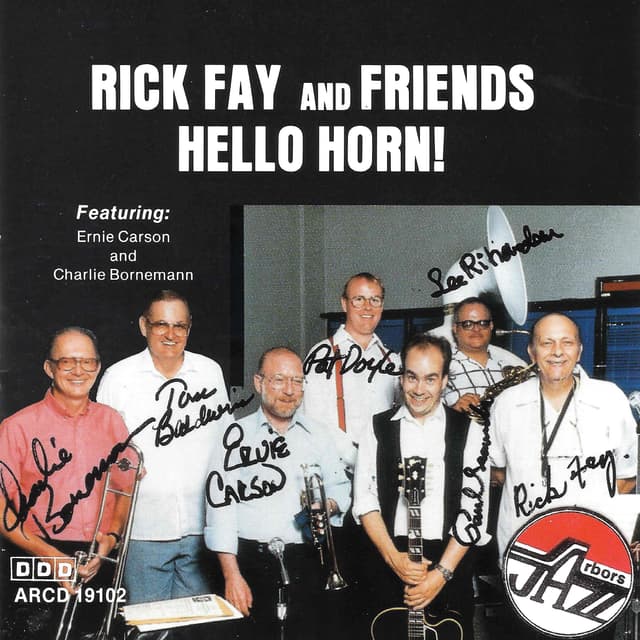 Album cover art for Hello Horn!