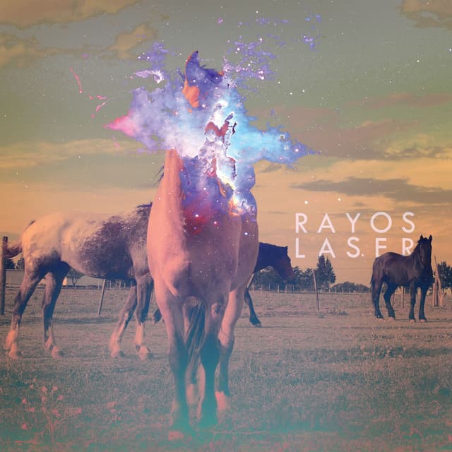 Album cover art for Rayos Láser