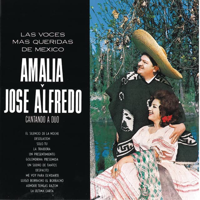 Album cover art for Amalia Y Jose Alfredo