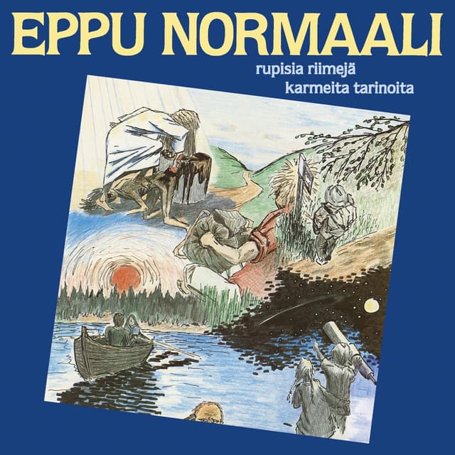 Album cover art for Rupisia Riimejä Karmeita Tarinoita