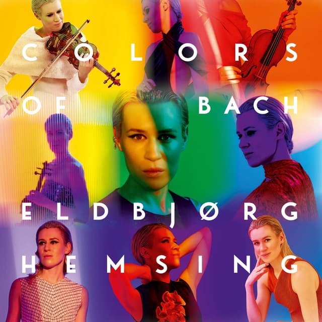 Album cover art for Colors of Bach