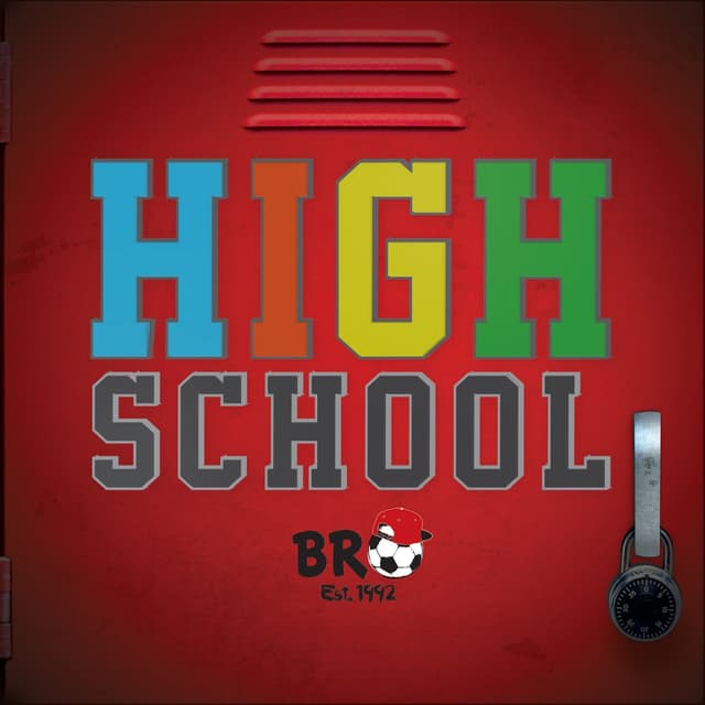 Album cover art for High School