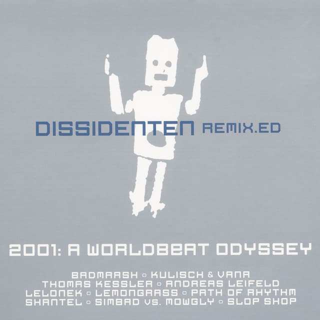 Album cover art for Remix.ed - 2001: A Worldbeat Odyssey