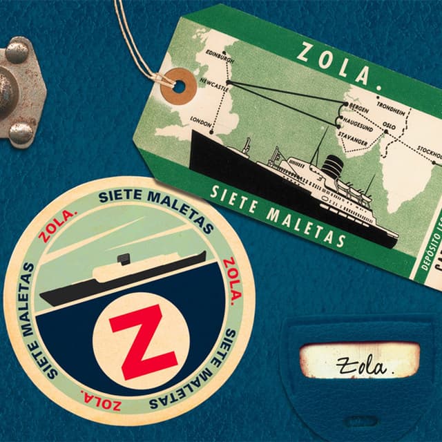 Album cover art for Siete maletas