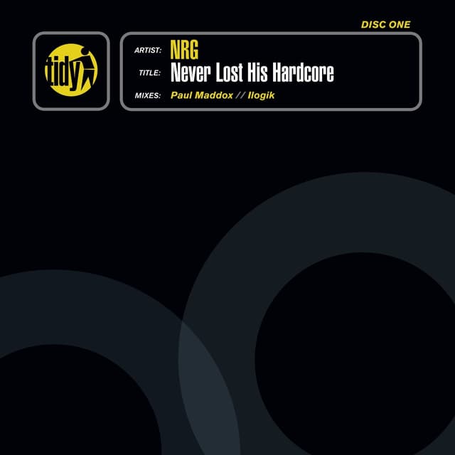 Album cover art for Never Lost His Hardcore - Single