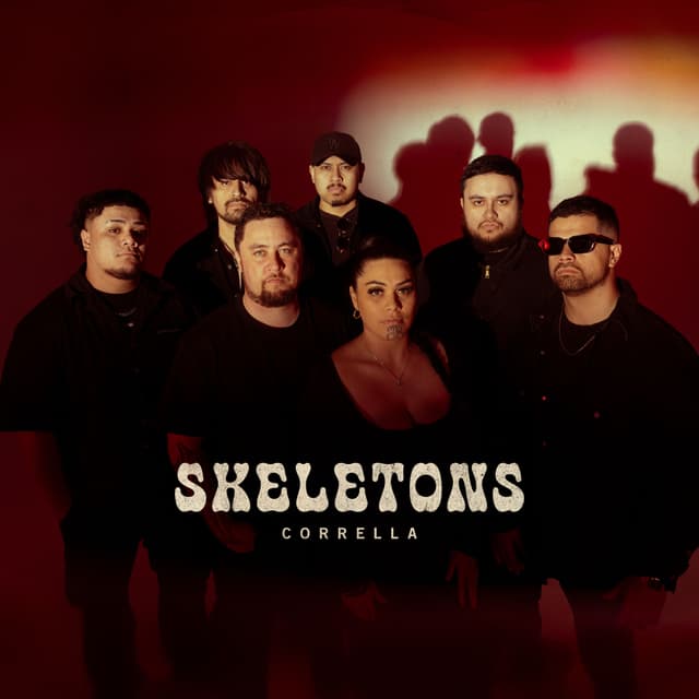 Album cover art for Skeletons