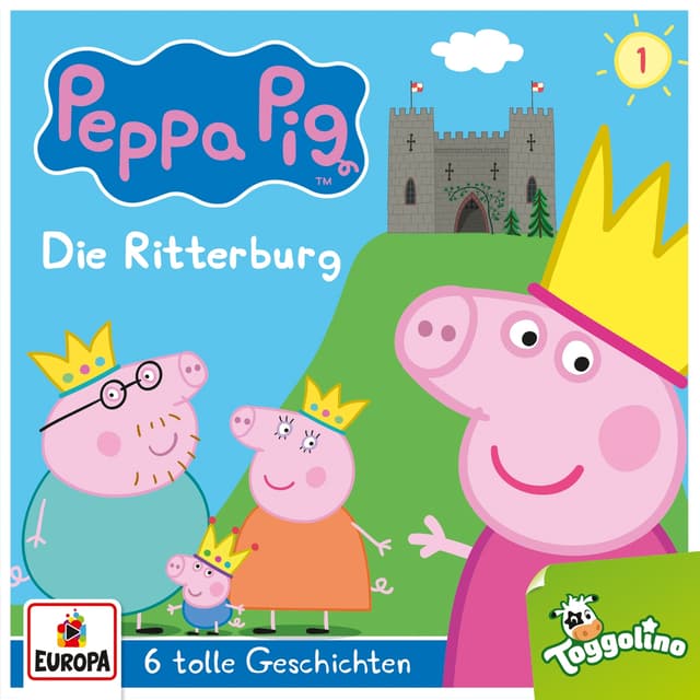 Album cover art for Folge 1: Die Ritterburg (und 5 weitere Geschichten)