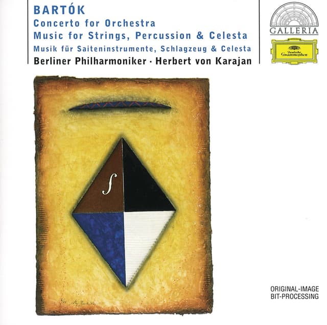 Album cover art for Bartok : Concerto For Orchestra - Music For Strings, Percussion & Celesta