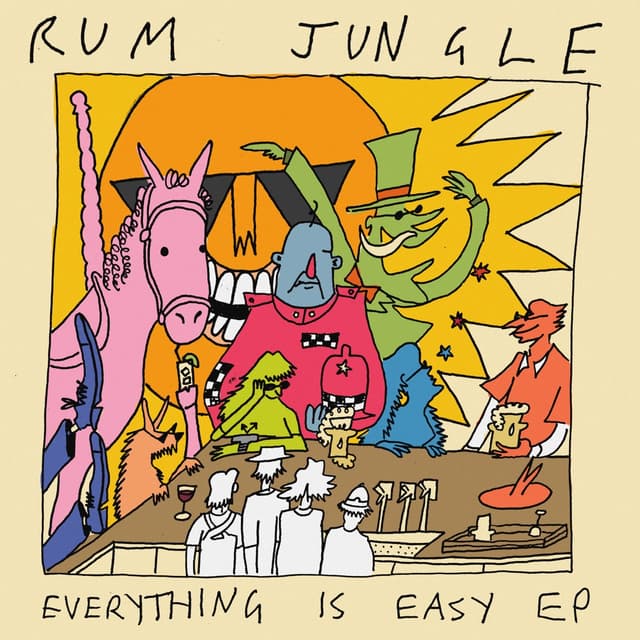 Album cover art for Everything Is Easy