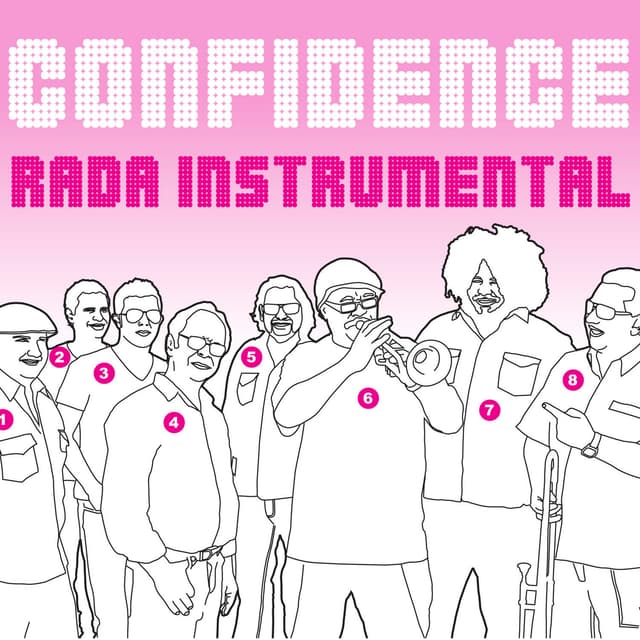 Album cover art for Confidence - Rada Instrumental