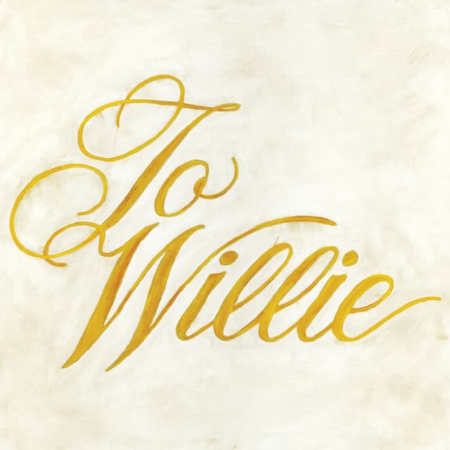 Album cover art for To Willie
