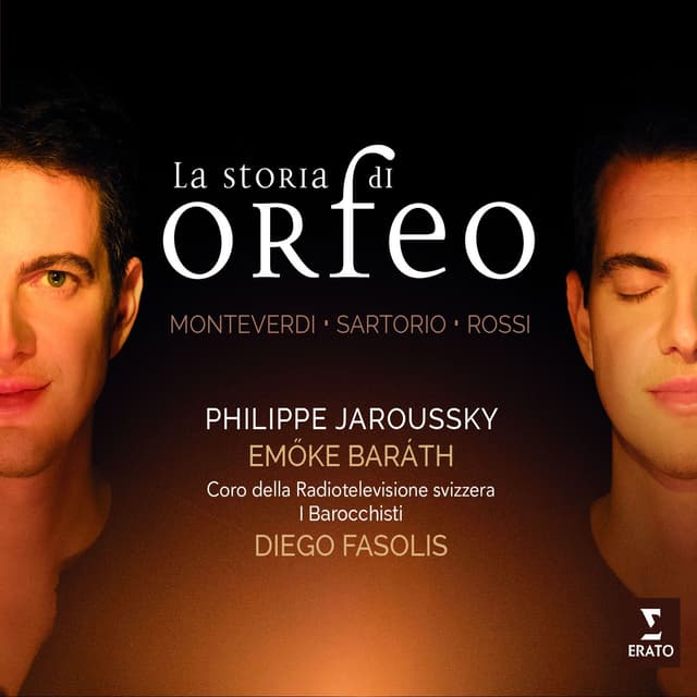 Album cover art for Monteverdi - Sartorio - Rossi: La Storia di Orfeo