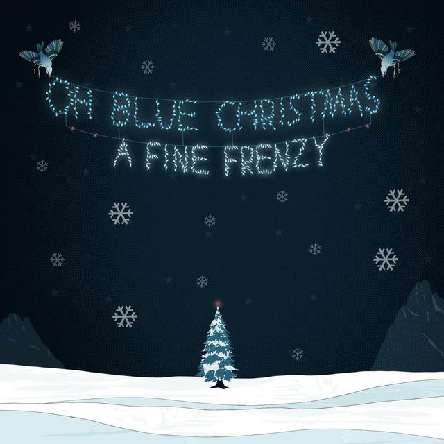 Album cover art for Oh, Blue Christmas