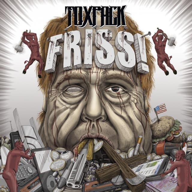 Album cover art for Friss!