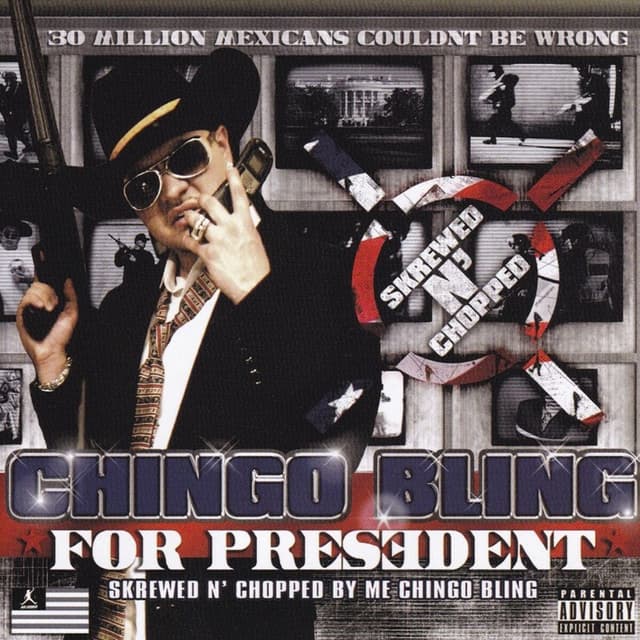 Album cover art for For President (Skrewed N' Chopped)