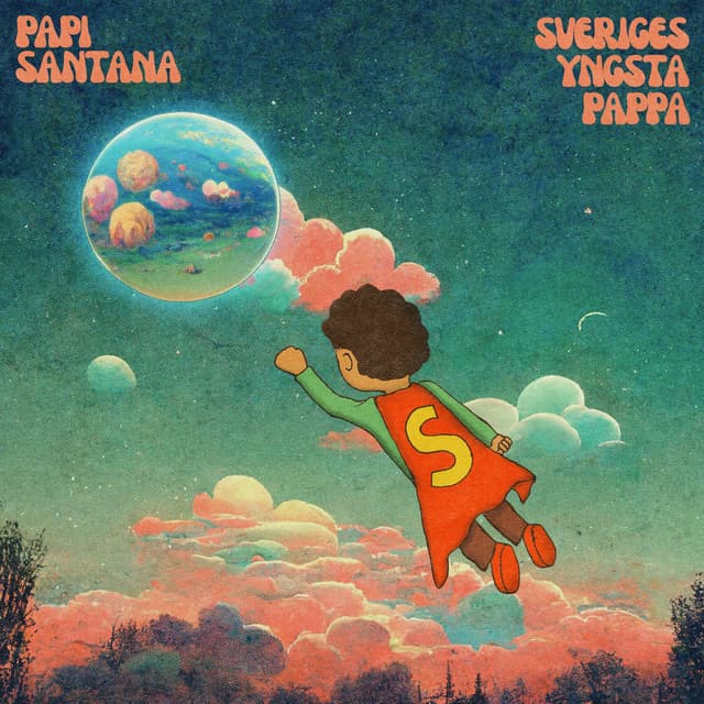 Album cover art for Sveriges yngsta Pappa