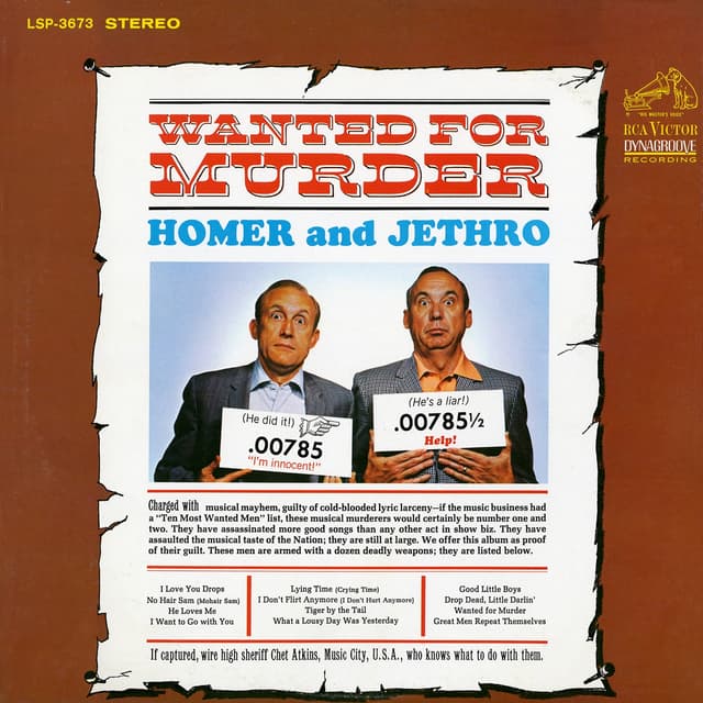 Album cover art for Wanted For Murder