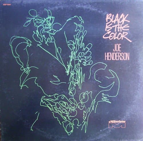Album cover art for Black Is The Color