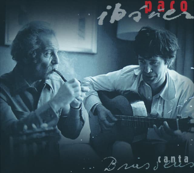 Album cover art for Canta Brassens