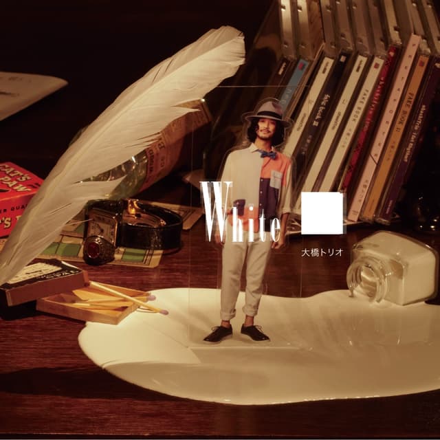 Album cover art for White