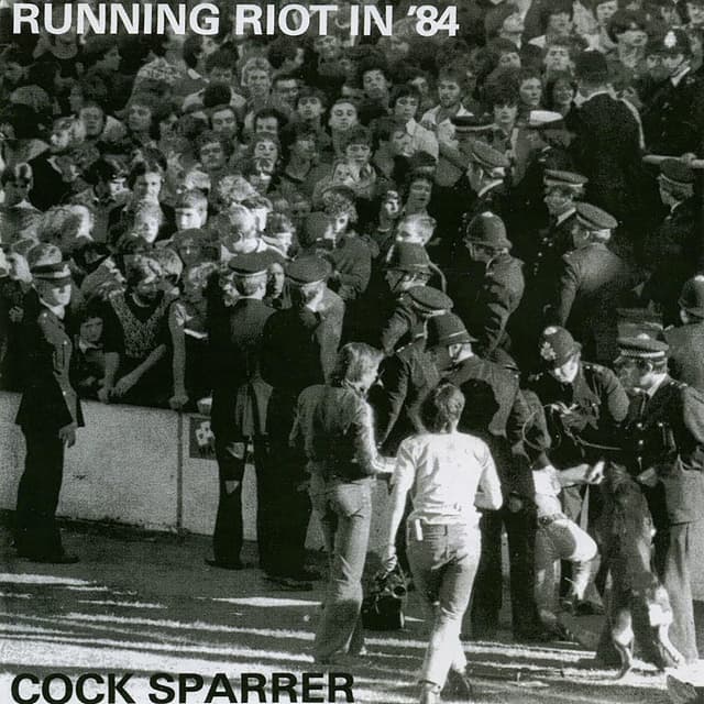 Album cover art for Running Riot in '84