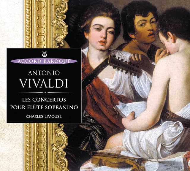 Album cover art for Vivaldi: Les Concertos Pour Flûte Sopranino