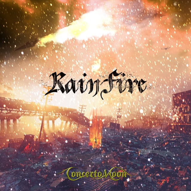 Album cover art for RAIN FIRE