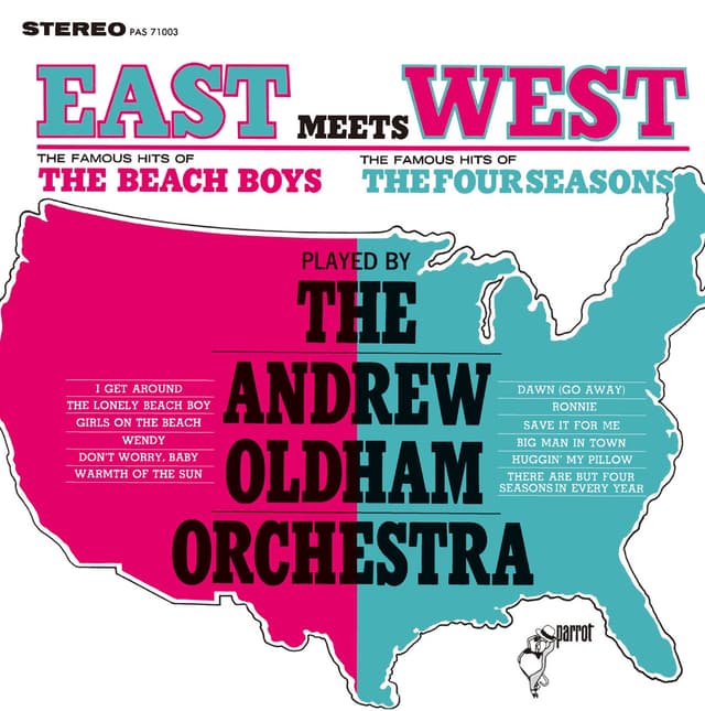 Album cover art for East Meets West
