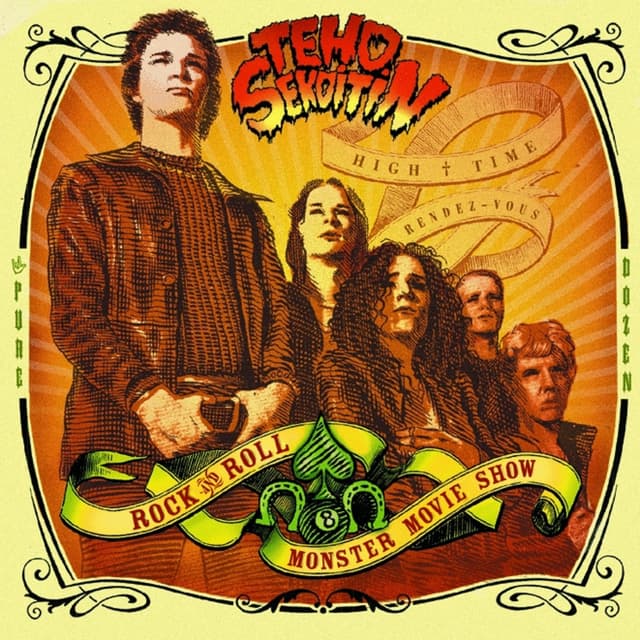 Album cover art for Rock'n'roll Monster Movie Show