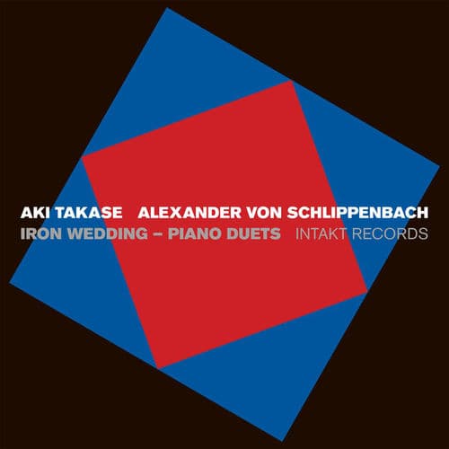 Album cover art for Iron Wedding - Piano Duets