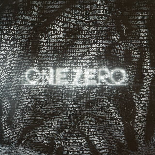 Album cover art for One Zero