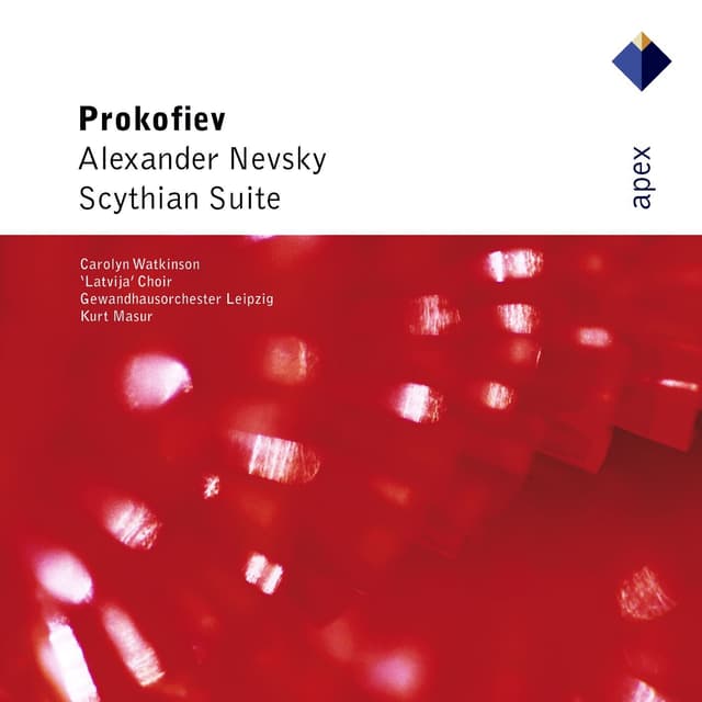 Album cover art for Prokofiev : Alexander Nevsky & Scythian Suite