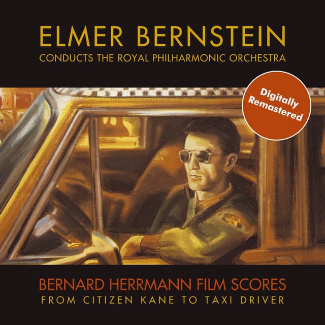 Album cover art for Bernard Hermann Film Scores