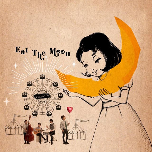 Album cover art for Eat The Moon