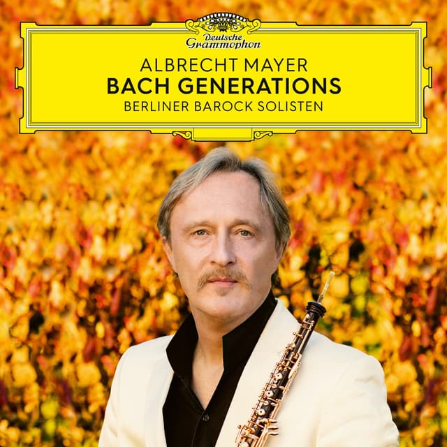 Album cover art for Bach Generations