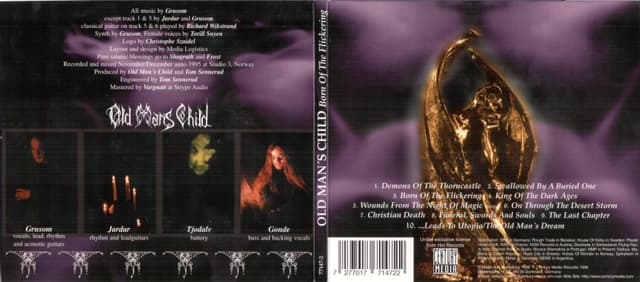 Album cover art for Born of the Flickering