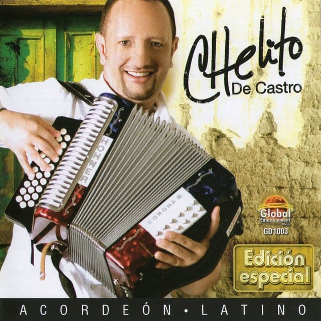 Album cover art for Acordeón latino