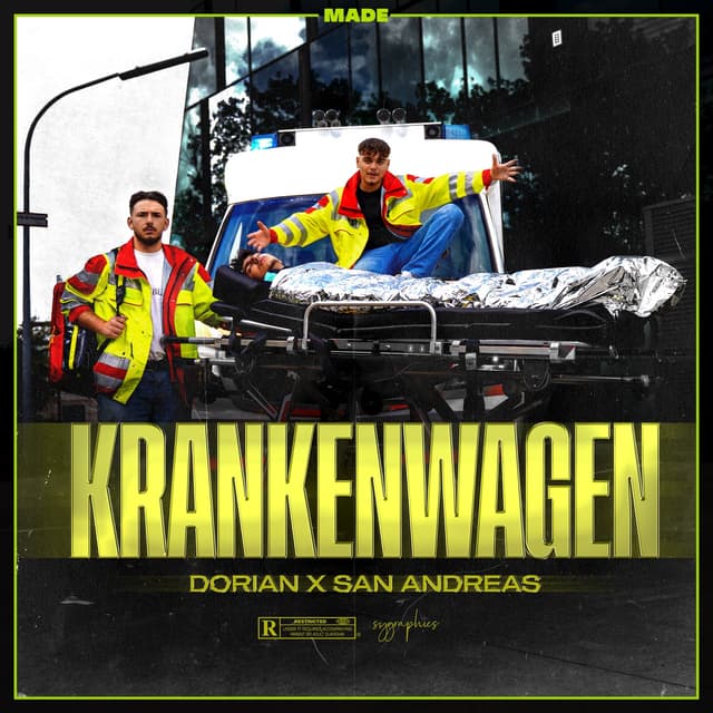 Album cover art for Krankenwagen