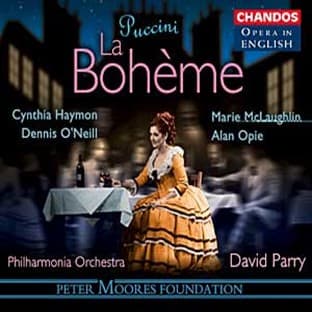 Album cover art for Puccini : La Bohème