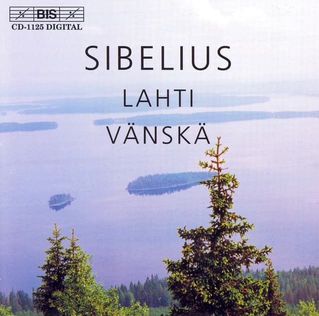 Album cover art for Sibelius