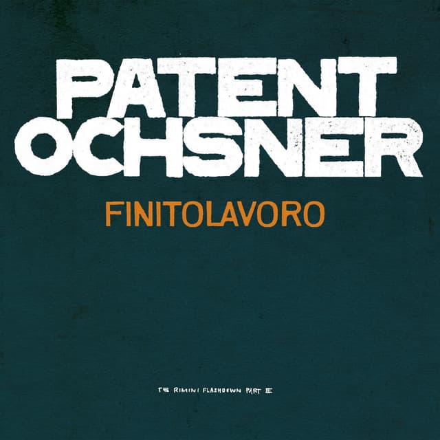 Album cover art for Finitolavoro: The Rimini Flashdown Part III