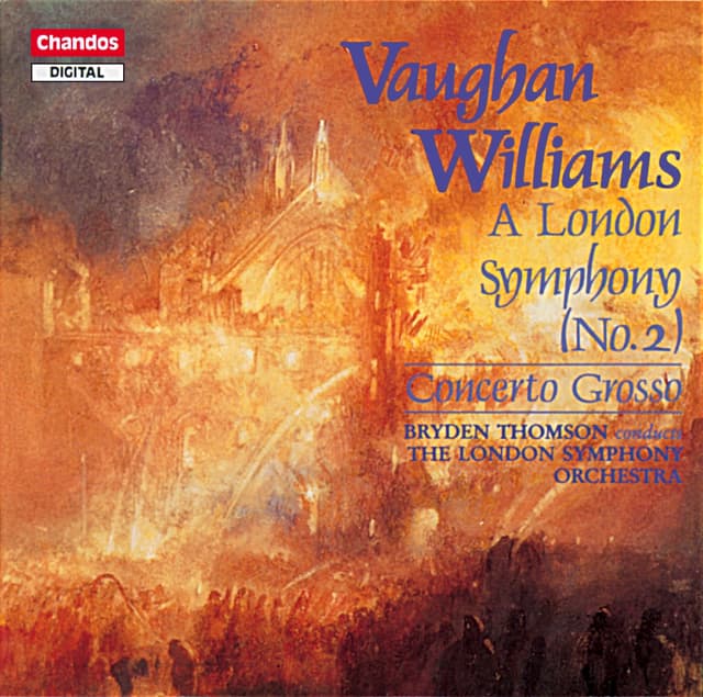 Album cover art for A London Symphony (No.2) / Concerto Grosso