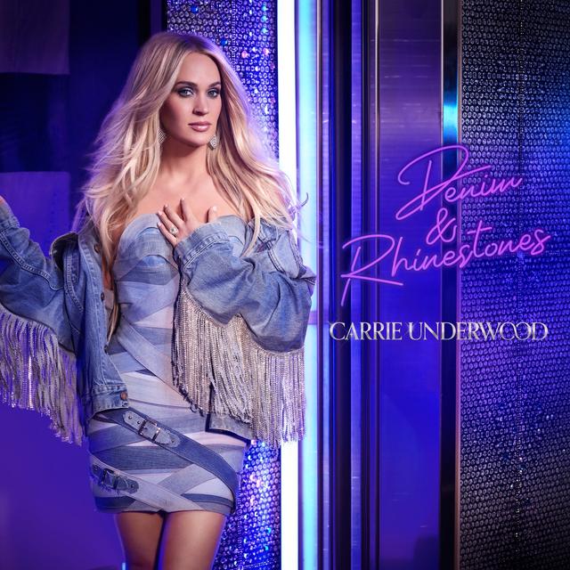 Album cover art for Denim & Rhinestones