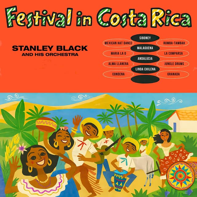 Album cover art for Festival In Costa Rica