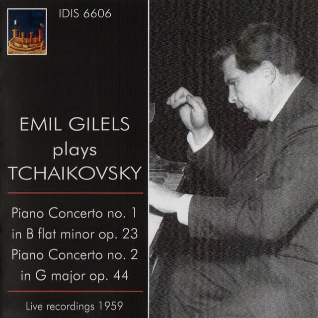 Album cover art for Plays Tchaikovsky (1959)