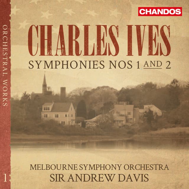 Album cover art for Ives: Symphonies Nos. 1 & 2