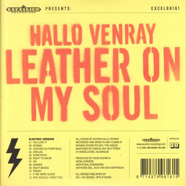 Album cover art for Leather On My Soul