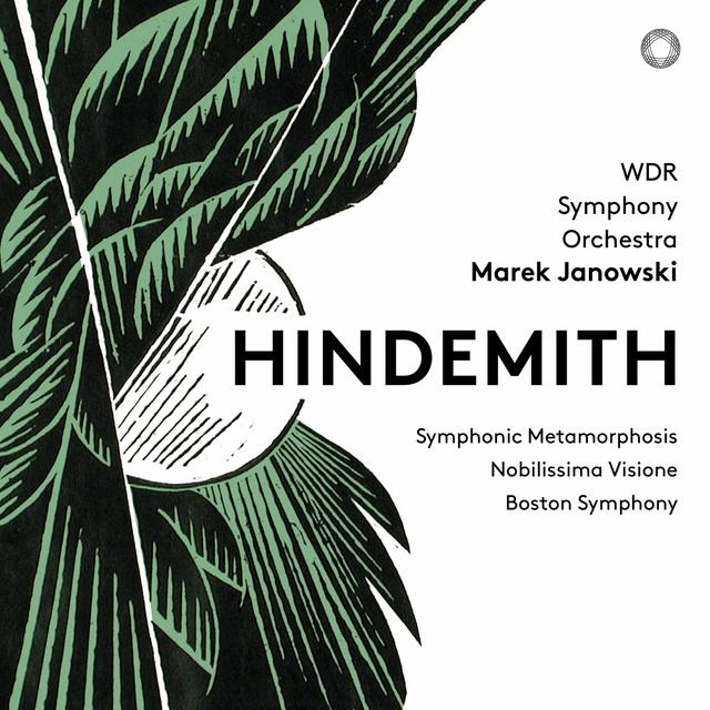 Album cover art for Hindemith: Orchestral Works