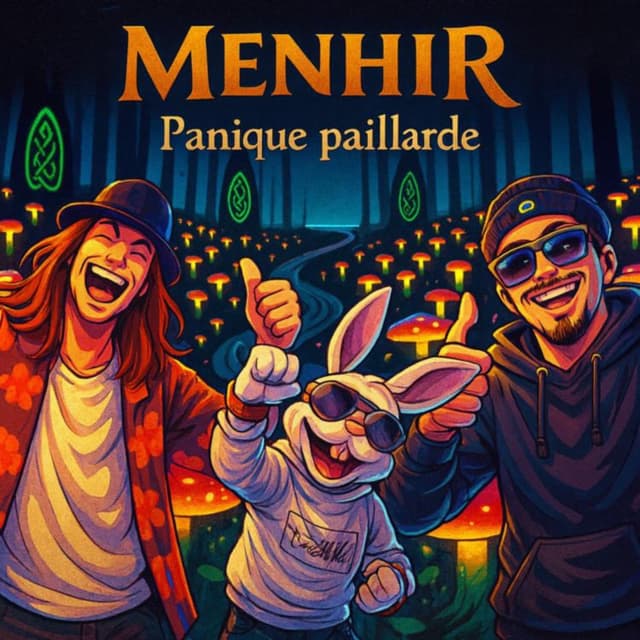 Album cover art for Panique paillarde